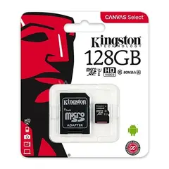 GENERICO - Memoria Micro SD 128GB Kingston Canvas Select