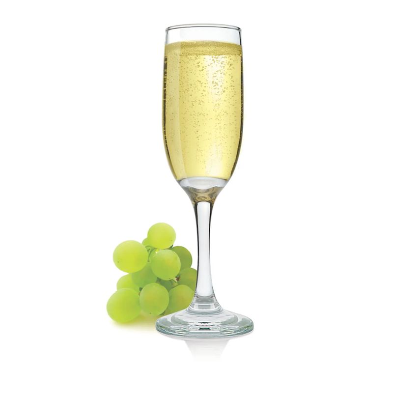 CRISTAR - Set 6 Copas de Champaña Versalles 176 cc Transparente