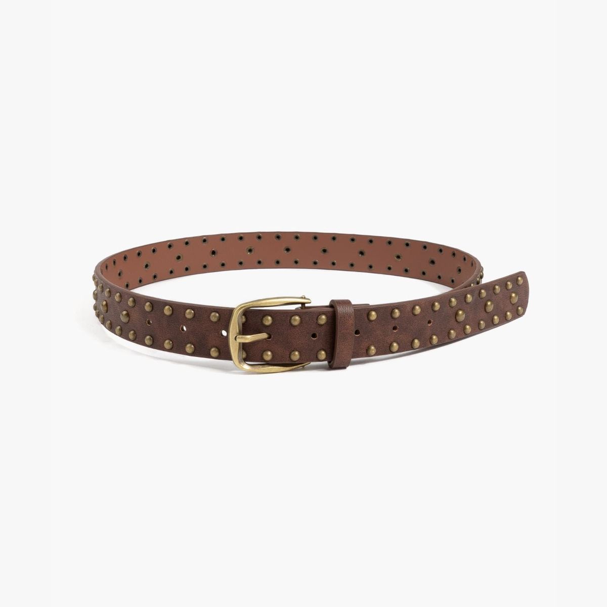 LOUNGE - Cinturón Con Tachas Boho