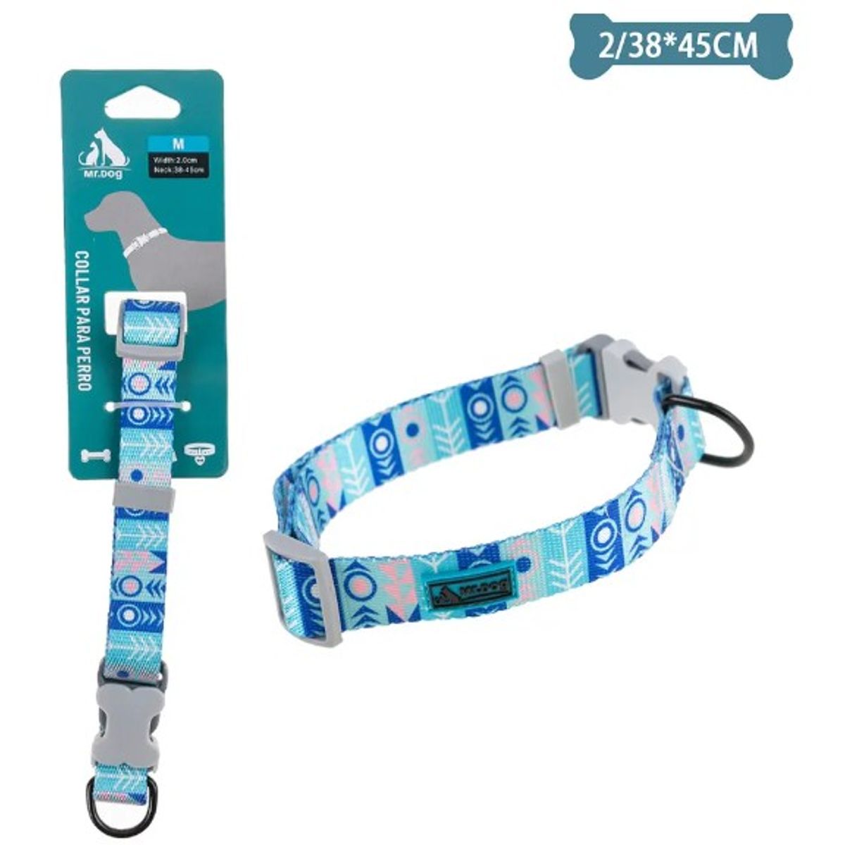 GENERICO - Collar Para Mascota 20Cm38-45Cm