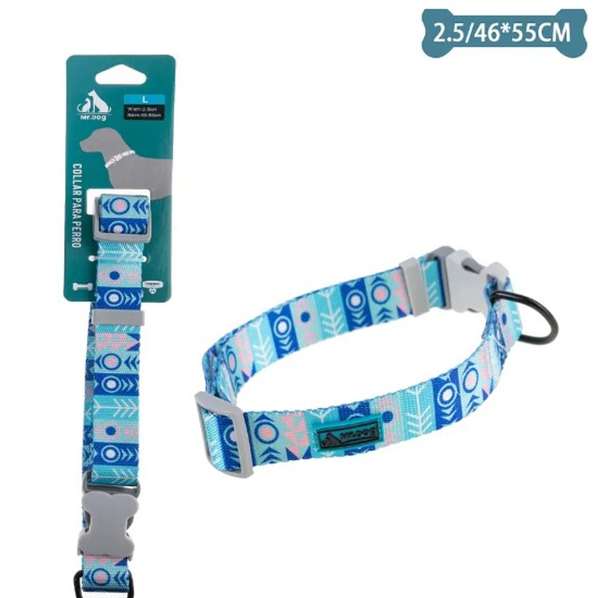 GENERICO - Collar Para Mascota 25Cm46-55Cm