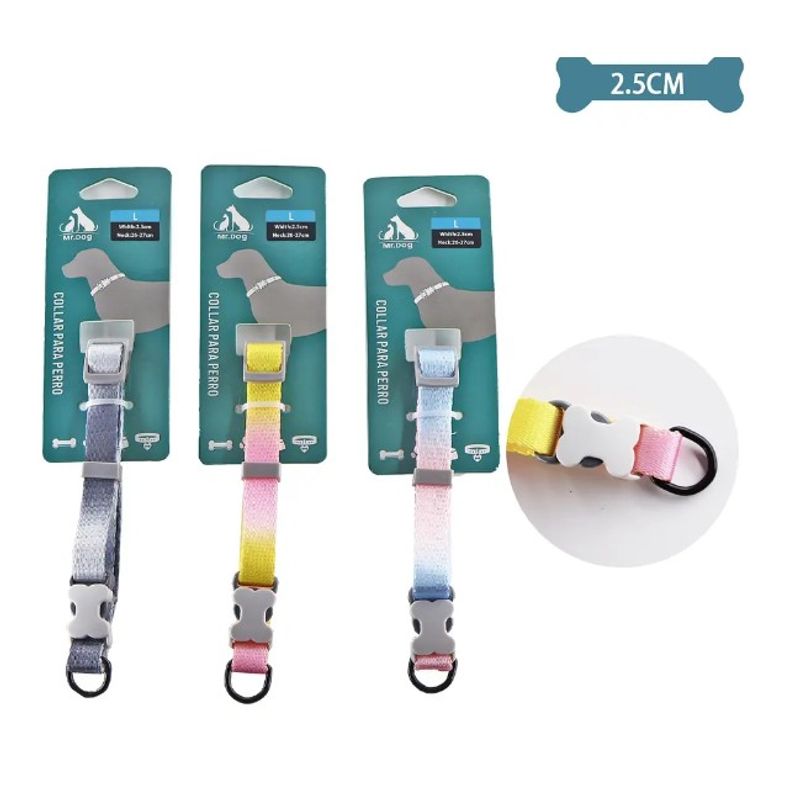 GENERICO - Collar Para Mascota 25Cm Color Aleatorio