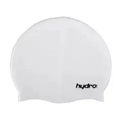 HYDRO - Gorro natación silicona - BLANCO