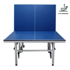 JUGUETON - Mesa Ping Pong 25mm Frontón Reglamentaria Ruedas