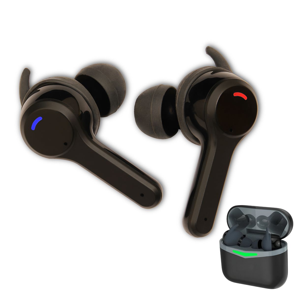 TECMASTER - Audifonos Inalámbricos Earbuds TWS BT 5.3 + EDR  TM-300520