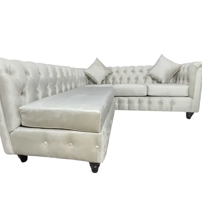 GENERICO - Sofa Seccional  Chesterfiel Pucon Beige Super Soft
