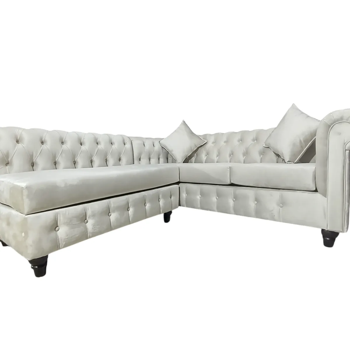 GENERICO - Sofa Seccional  Chesterfiel Pucon Beige Super Soft