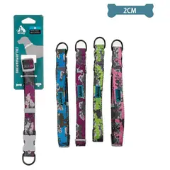 GENERICO - Collar Camuflaje Para Mascota 20Cm Color Aleatorio