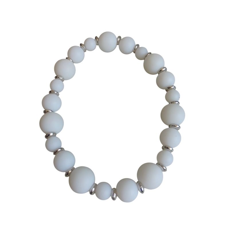 GENERICO - Pulsera piedra calcedonia