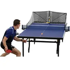 JUGUETON - Robot Lanza Pelotas Ping Pong Automático con Malla