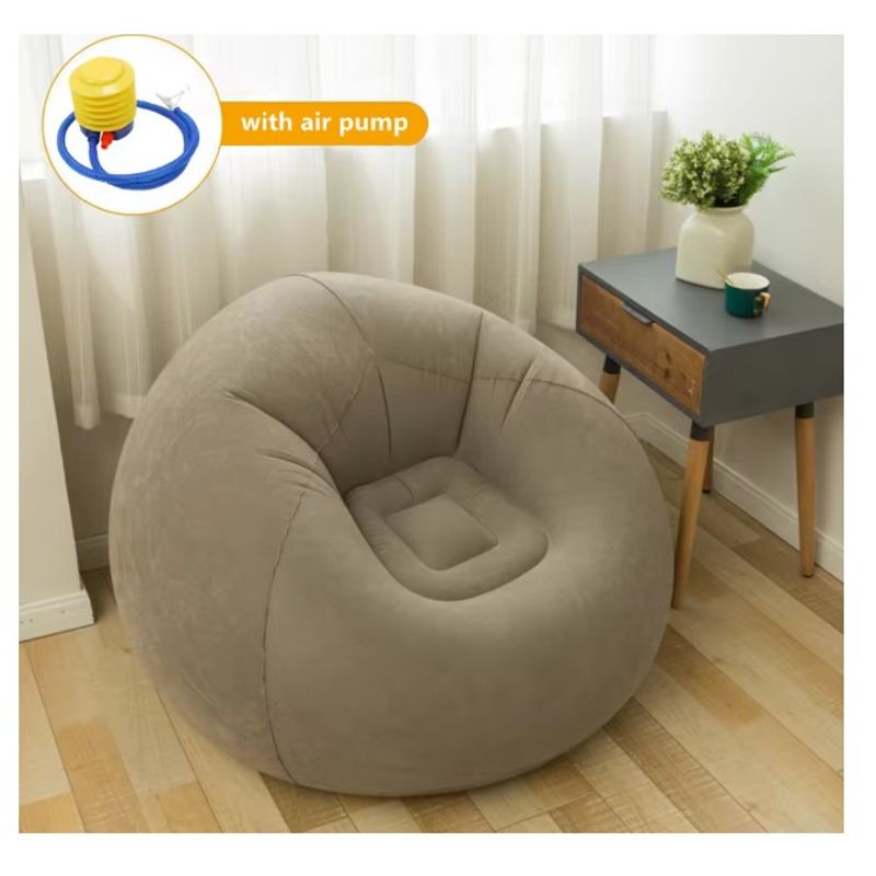 GENERICO - Sofa Inflable color Gris Tumbona