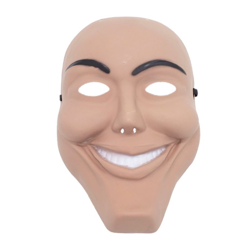 GENERICO - MASCARA PLASTICA SONRIENTE X1 UNI