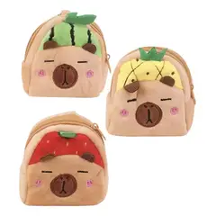 GENERICO - Peluche Monedero Diseño Capibara Kawaii