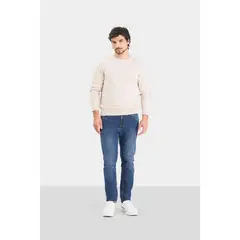 VELEZ - Vélez Jean Oni Semi Ajustado Para Hombre 5 Bolsillos Azul