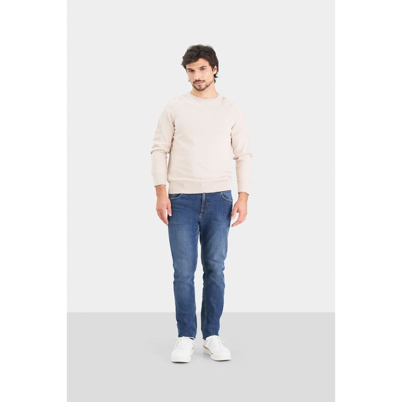 VELEZ - Vélez Jean Oni Semi Ajustado Para Hombre 5 Bolsillos Azul