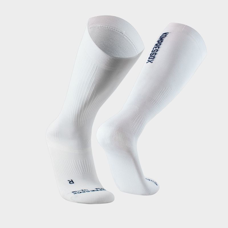 SILVERA NANOTECH - Calcetines de compresión 20 30 running voley futbol gym hombre mujer