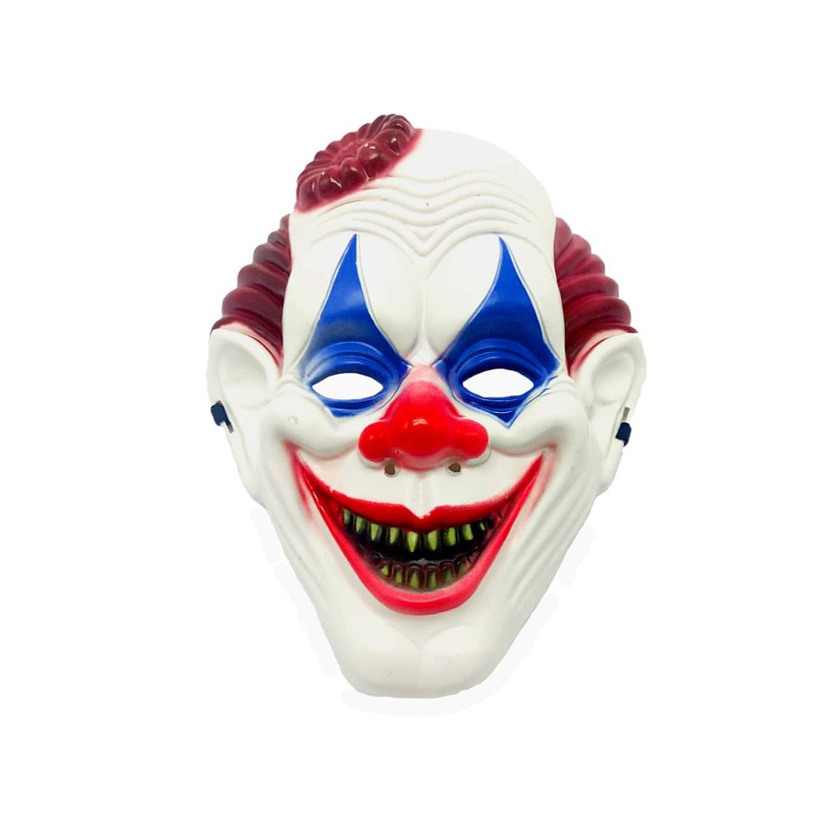 GENERICO - MASCARA PLATICA PAYASO SONRIENTE X1 UNI