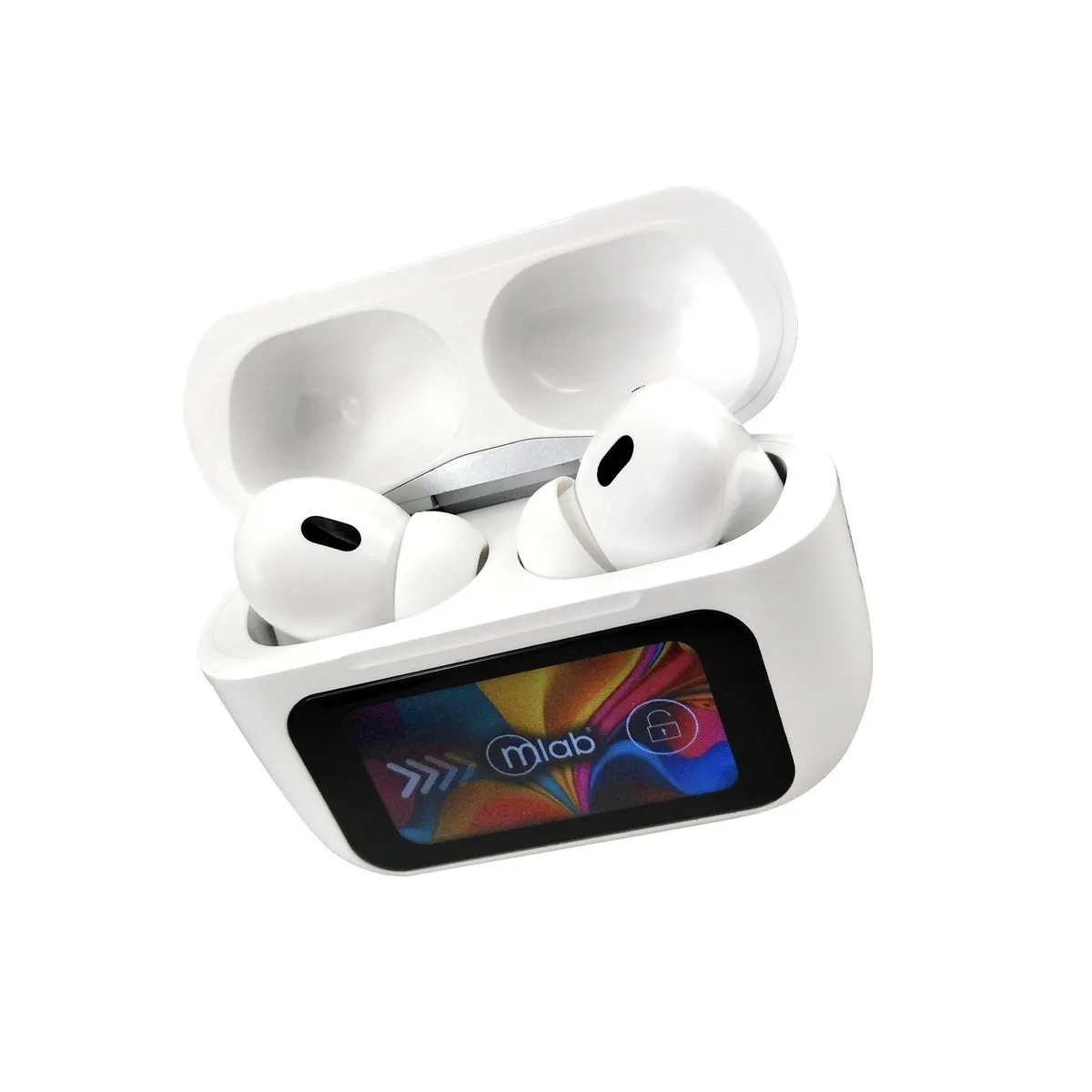 MLAB - Audifono MLAB  TWS ANC + ENC AIR-SMART TOUCH SCREEN PRO