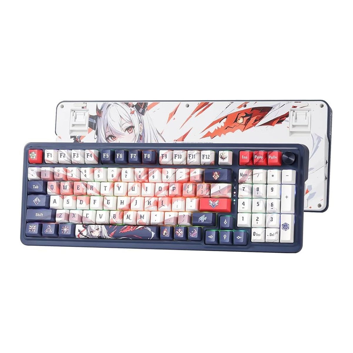 REDRAGON - Teclado Mecánico Redragon Eisa K686ak 96% Sw Red Ingles