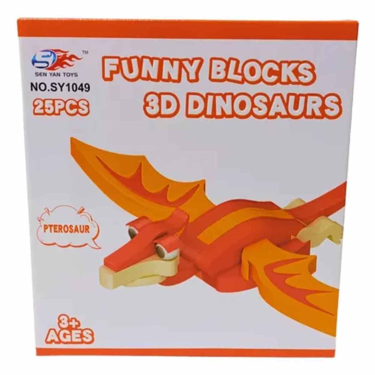 OEM - Bloques De Construcción Eva 3D Pterosaur 25 Piezas