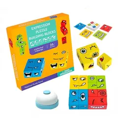 GENERICO - Juego de Cartas y Puzzle de las Expresiones con Campanilla