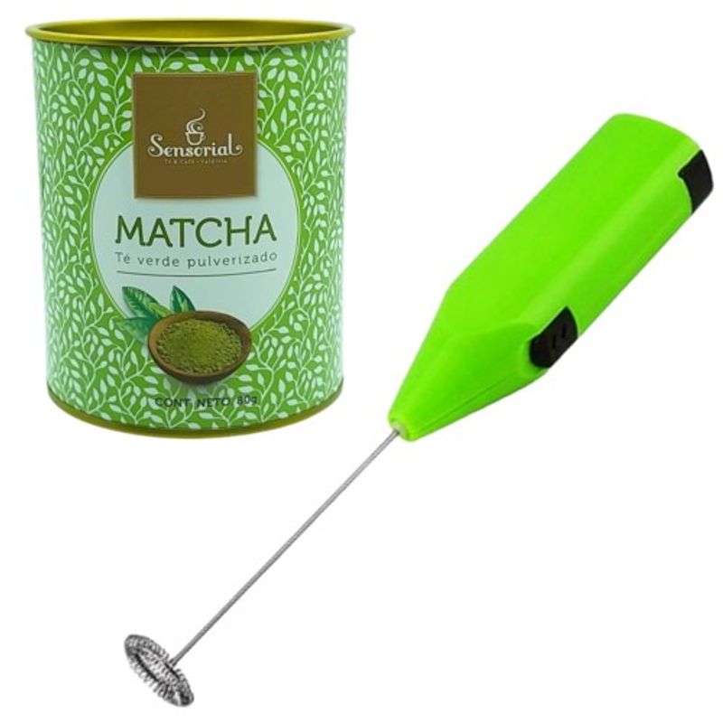 SENSORIAL - Té Matcha SENSORIAL Té Verde Pulverizado y batidor de REGALO