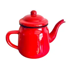 CONDOR - Tetera Té Hierbas Enlozada Roja 1.4 Lts