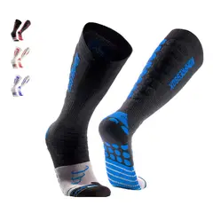 SILVERA NANOTECH - Calcetines de compresión 20-30 mmhg running ciclismo gym padel tenis