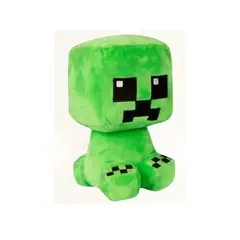 GENERICO - Juguete Peluche Creeper 20cm Verde Minecraft Infantil