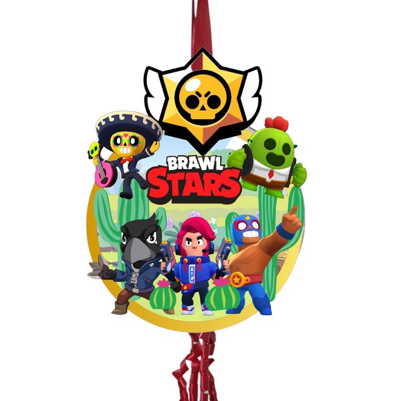 GENERICO - Piñata Infantil 2d Brawl Star