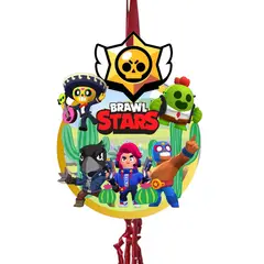 GENERICO - Piñata Infantil 2d Brawl Star
