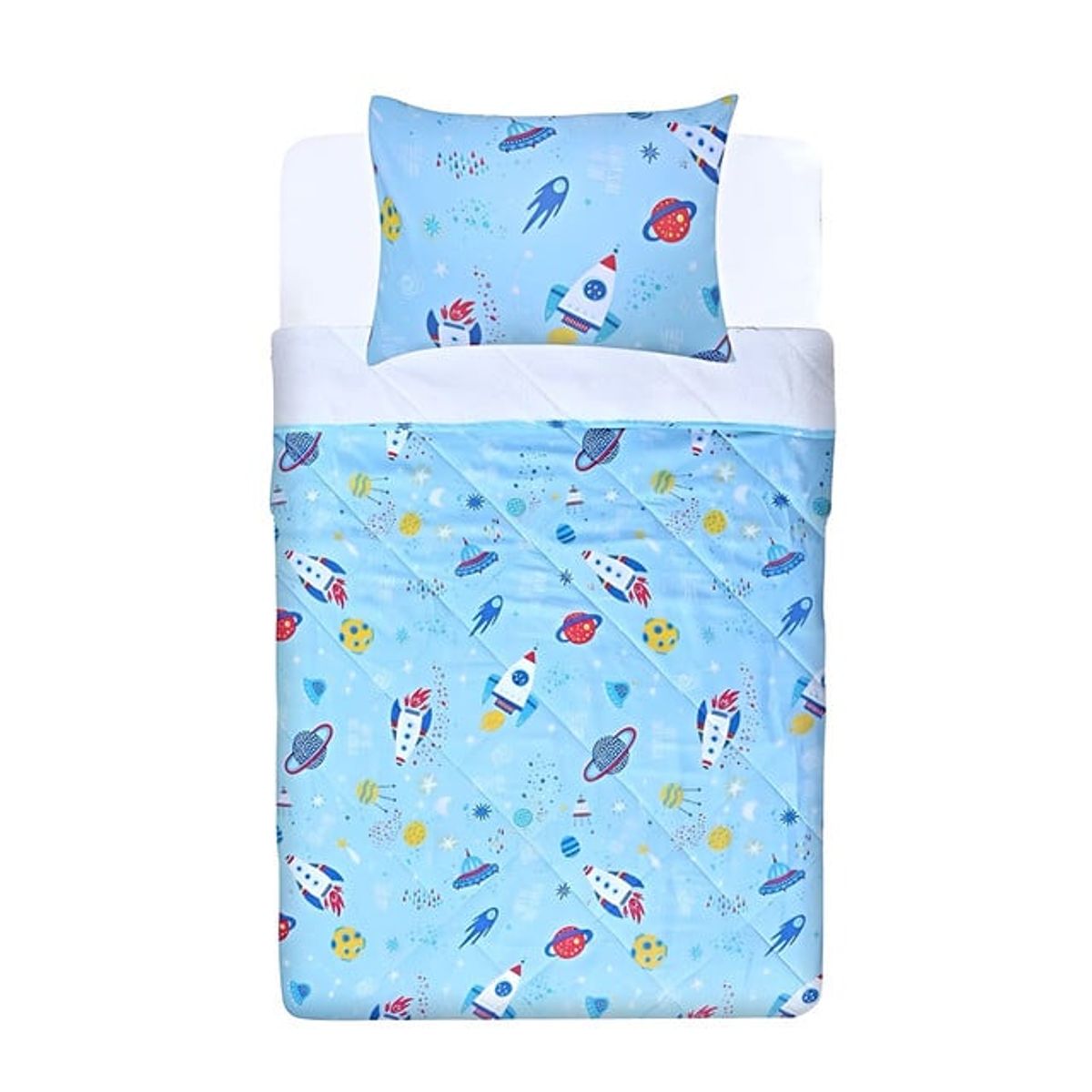 GENERICO - PLUMON DELGADO SHERPA INFANTIL PLAZA Y MEDIA ESPACIAL