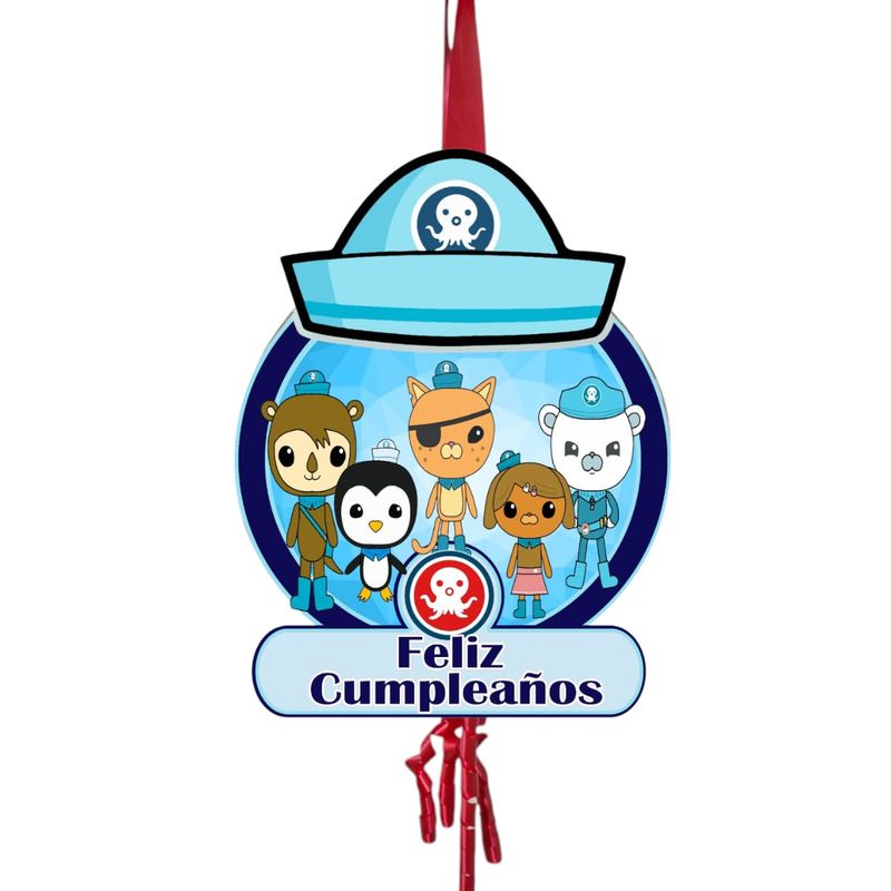 GENERICO - Piñata Infantil 2d Octonautas