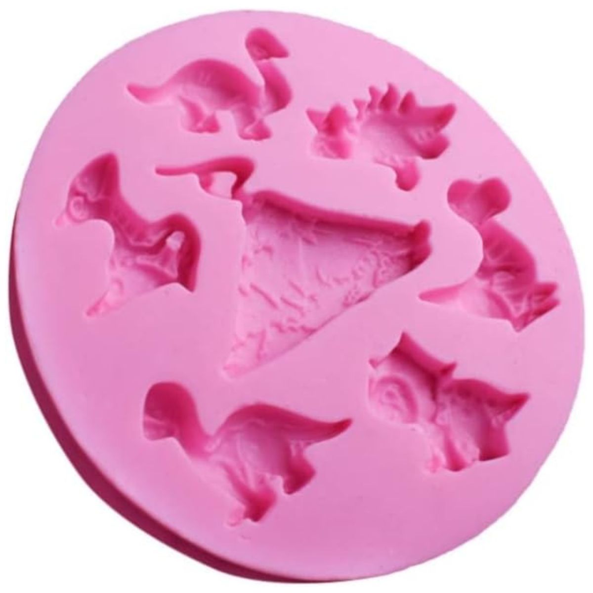 GENERICO - Moldes 7 Espacios Dinosaurios + Volcán