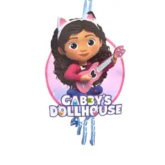GENERICO - Piñata Infantil 2d Gabby Casa de Muñecas