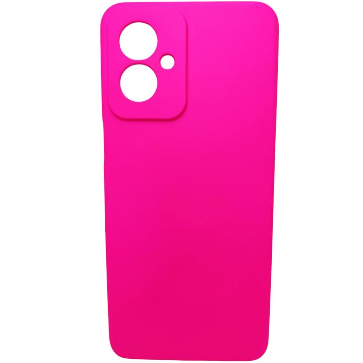 GENERICO - Protector Carcasa Silicona para Motorola Moto G55 5G Fucsia