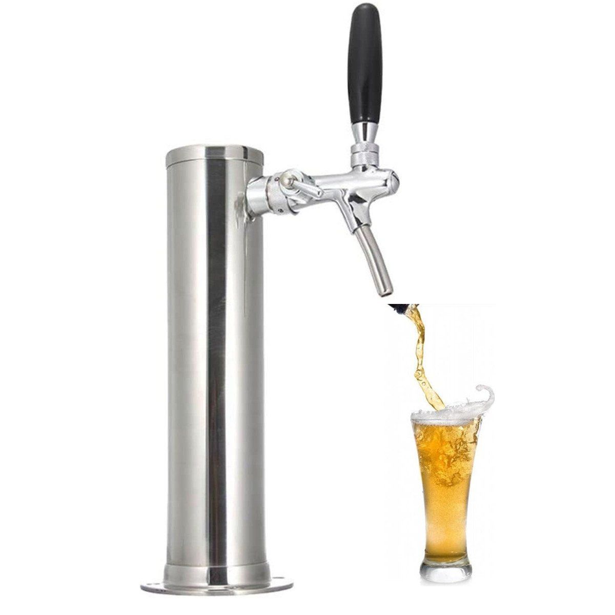 KUANGYE - Torre Dispensadora De Cerveza Con Compensador De Flujo