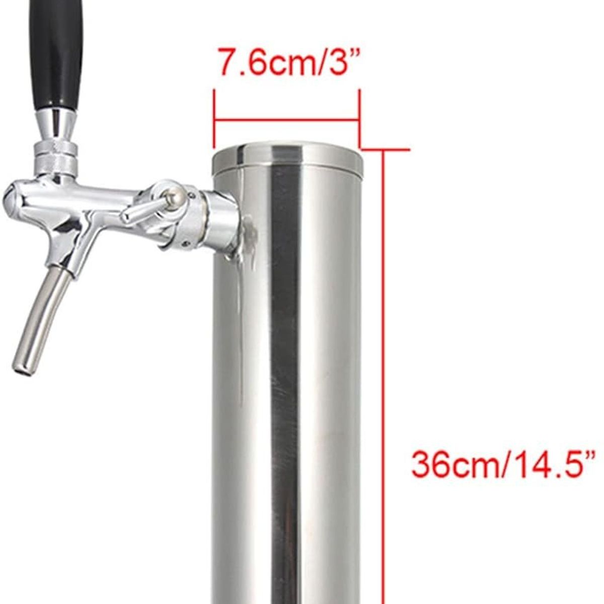 KUANGYE - Torre Dispensadora De Cerveza Con Compensador De Flujo