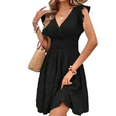 GIOIO - Vestido de fiesta Mujer Negro