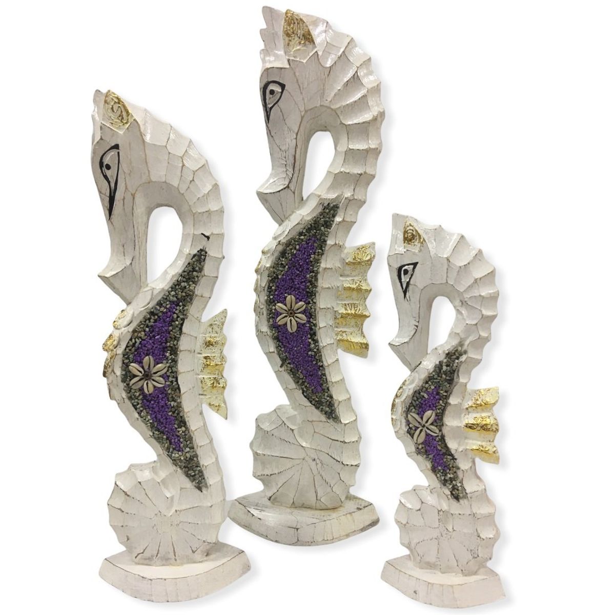 GENERICO - Figura Familia Set De Caballito De Mar Arena