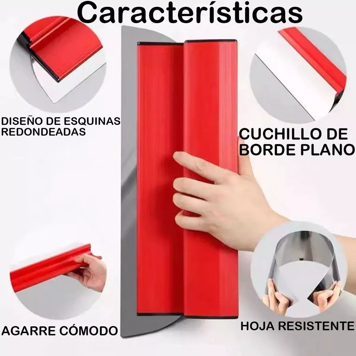 KUANGYE - Cuchilla Para Desnatar Paneles De Yeso De 40 Cm, Herramienta
