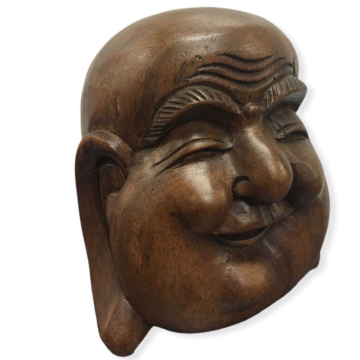 GENERICO - Figura Estatua Cabeza De Buda En Estado De Meditación