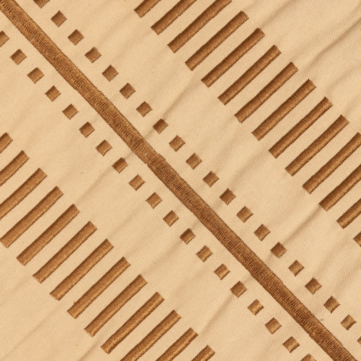 LOUNGE - Cojín Algodón Costuras 45 X 45 Beige LOUNGE