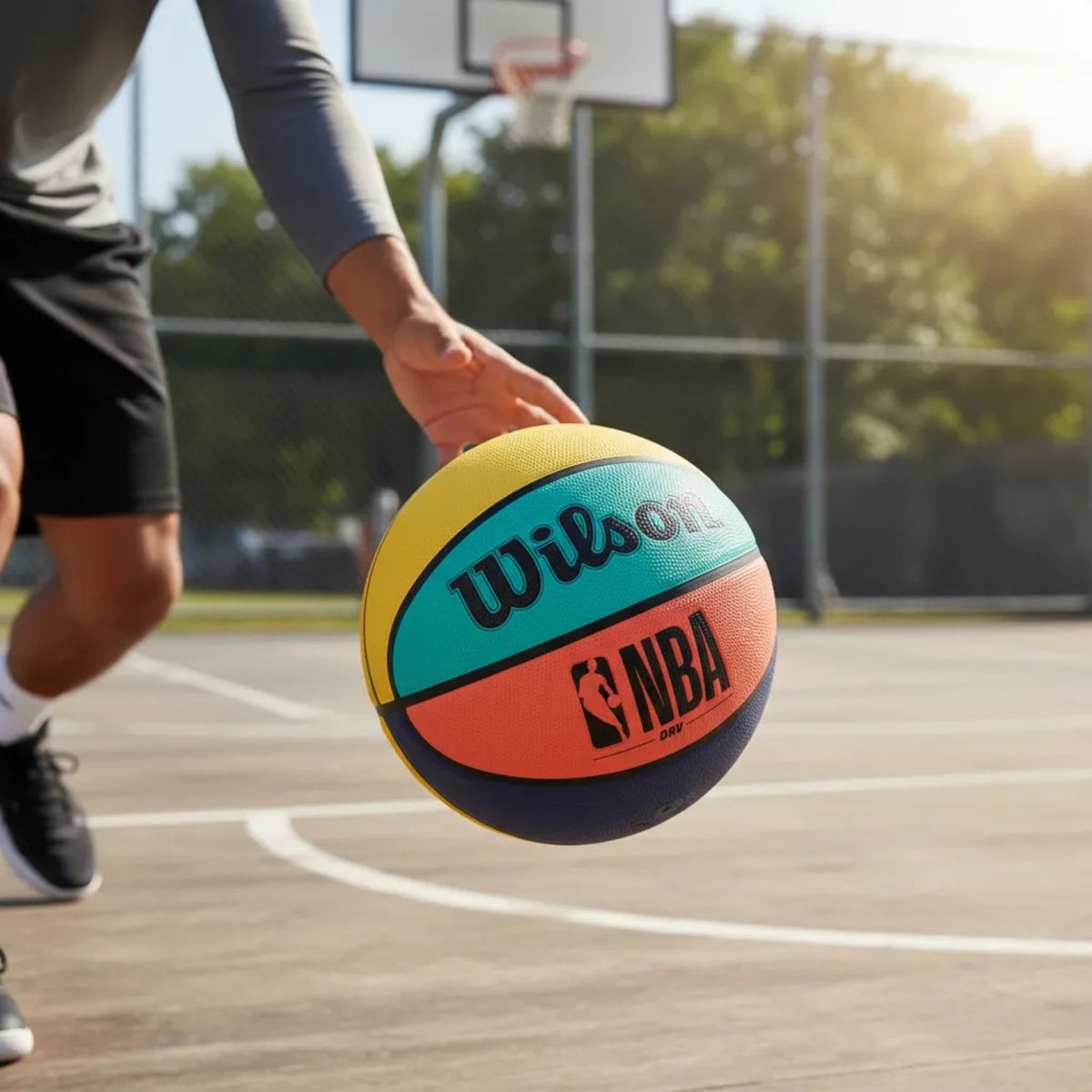 WILSON - Balon Basquetbol Pelota Basketball Wilson N7 Drv Alternating