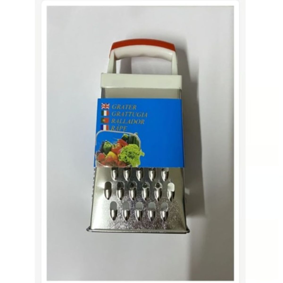 GENERICO - Rallador Pequeño De Verduras Y Queso Acero