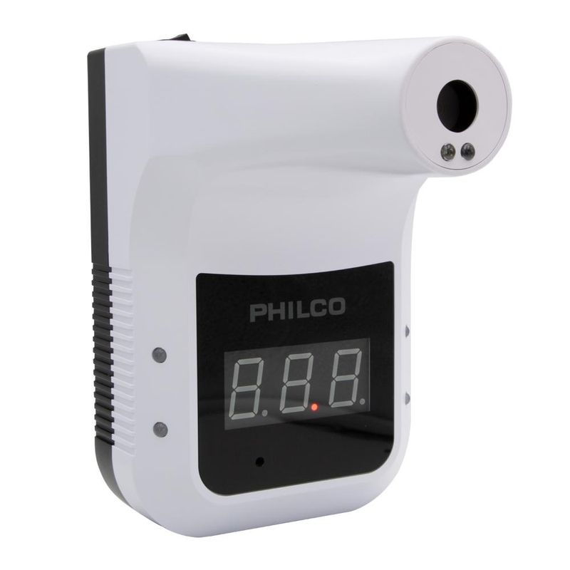 PHILCO - TERMOMETRO DE PARED SIN CONTACTO  NCWT1FORMATO - Negro