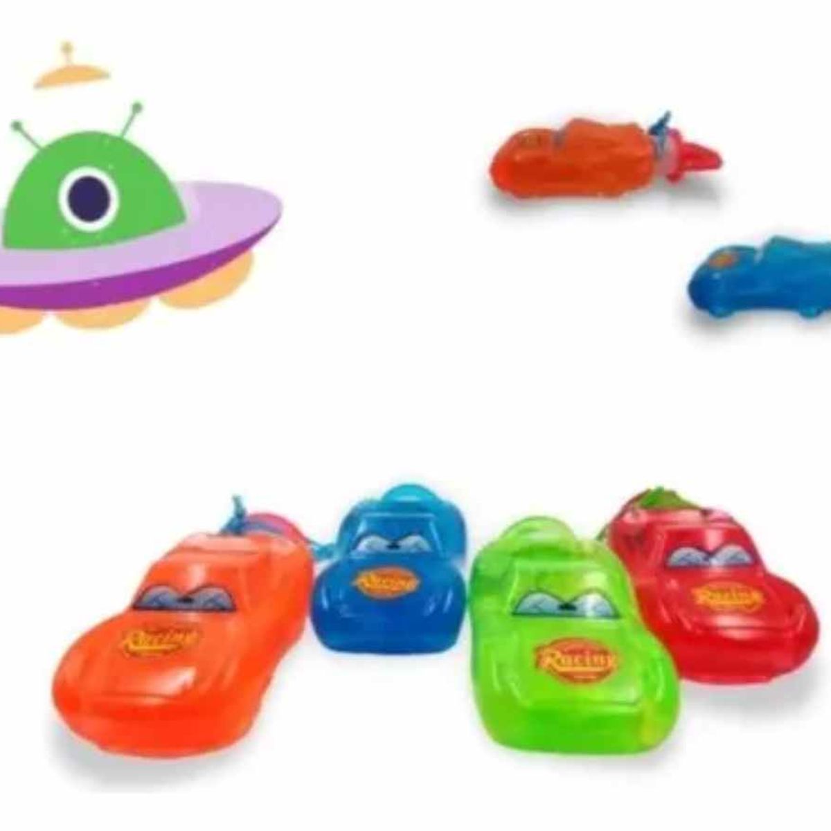 OEM - Pack X2 Burbuja Silvido Auto de Juguete