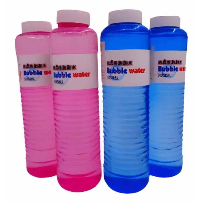 OEM - Set de 02 Botellas de  Liquido Para Burbujas 500ml