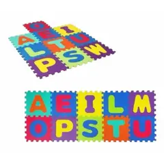 OEM - Alfombra Goma Eva Letras 10 Piezas