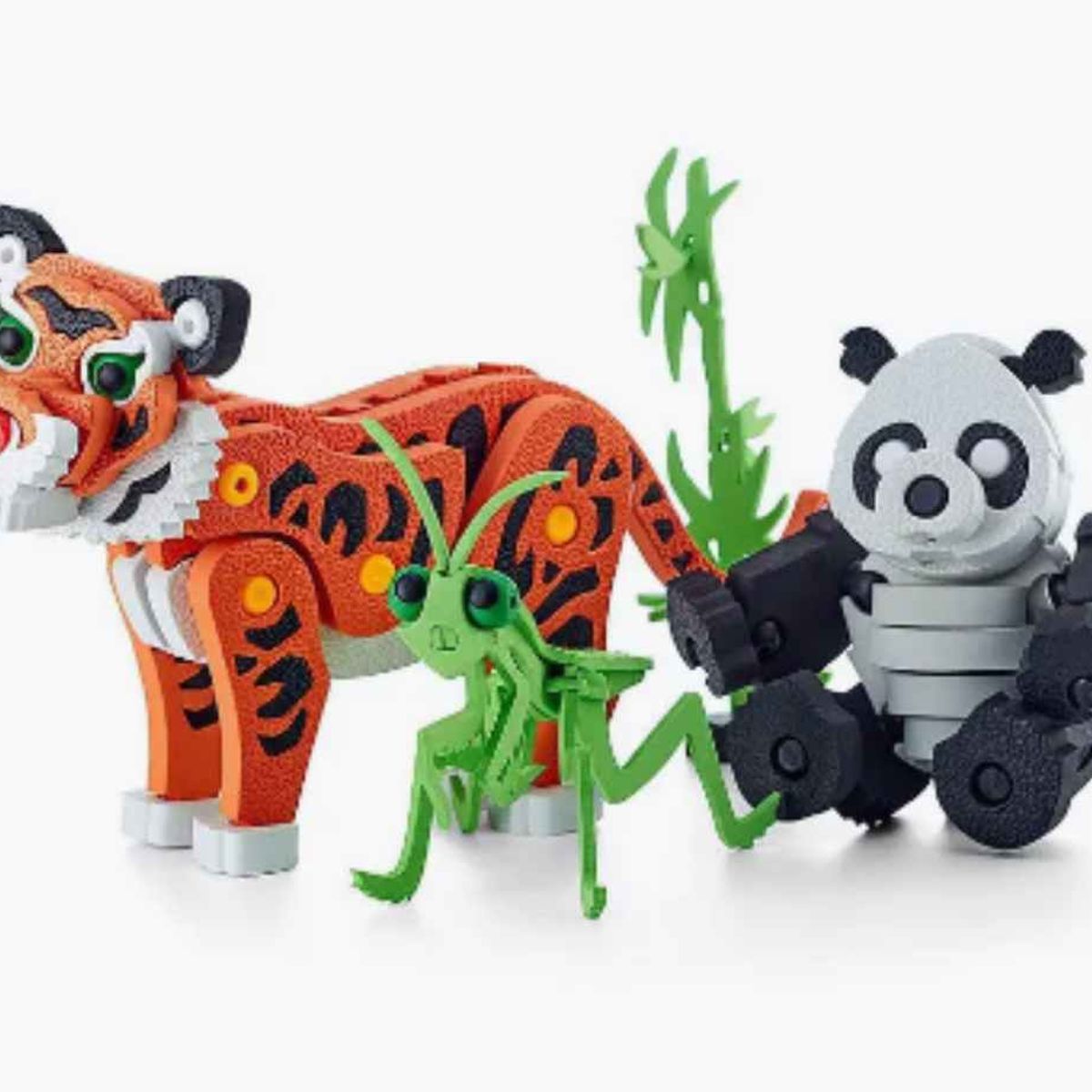 OEM - Bloques De Construcción De Eva 3D Set De Animales 237 Piezas